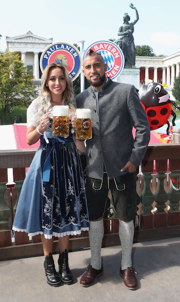 Así disfrutó Vidal del Oktoberfest