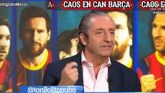 La afirmación de Pedrerol que nadie esperaba tras la rajada de Messi