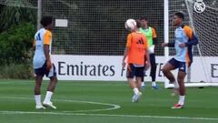 Endrick and Bellingham dazzle in Real Madrid training with epic ball juggling skills
