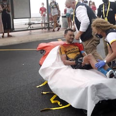 Los españoles en el Tour: estreno marcado por las caídas