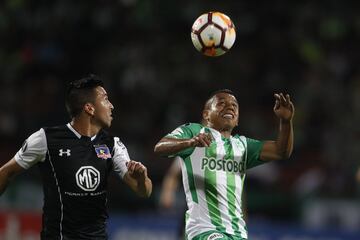 Atlético Nacional clasificó a los octavos de final de la Copa Libertadores tras empatar 0-0 ante Colo Colo en el Atanasio Girardot de Medellín. El equipo verde pasa siendo primero con 10 puntos.