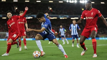 Luis D&iacute;az, extremo del Porto de Portugal, fue uno de los m&aacute;s destacados del equipo ante Liverpool. Mirror se&ntilde;al&oacute; que est&aacute; listo para la &eacute;lite