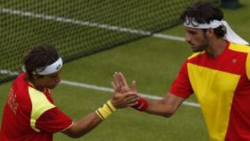 Ferrer y Feliciano buscarán la medalla ante Tsonga y Llodra