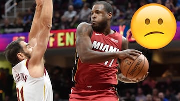 Confusión.
Los Heat han pagado caro los contratos que alcanzaron el pasado verano (Tyler Johnson, 38,5 millones por dos temporadas) y no han tenido margen este verano. Sin embargo, recuperan a Dion Waiters de una lesión y están a la espera de Wade.