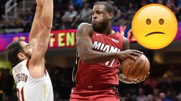 Confusión. 
Los Heat han pagado caro los contratos que alcanzaron el pasado verano (Tyler Johnson, 38,5 millones por dos temporadas) y no han tenido margen este verano. Sin embargo, recuperan a Dion Waiters de una lesión y están a la espera de Wade.