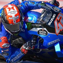 Rins arranca a tope y Márquez, quinto con buena sensación