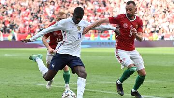 Demb¨¦l¨¦, baja ante Portugal
