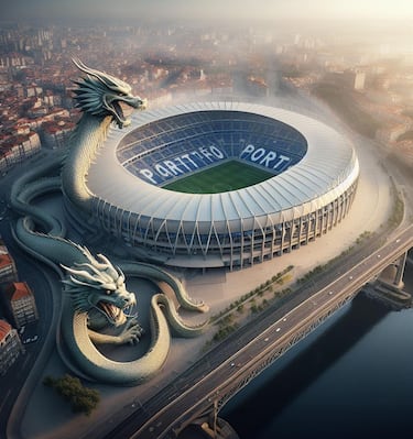 ChatGPT redesigns stadiums of Real Madrid, Barcelona, PSG, Arsenal, Benfica...