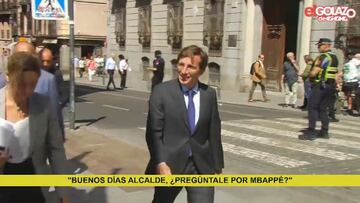 La respuesta de Almeida sobre Mbapp¨¦ nada m¨¢s reunirse con el due?o del PSG que ya es viral