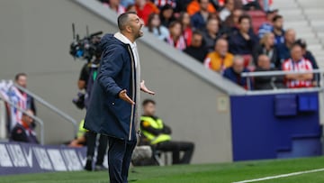 El entrenador de Las Palmas Diego Martínez.