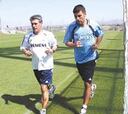 Samuel y Woodgate se ejercitan solos en Las Rozas