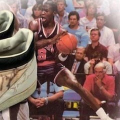 Las zapatillas que usó Michael Jordan contra España, las más caras de la historia