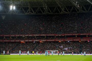 La Catedral volvió a dar ejemplo al fútbol, 48.121 aficionados para un partido de semifinales de la Copa de la Reina. Todo un récord en la historia del fútbol femenino.  