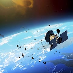 Un cohete explota en el espacio: este es el peligro