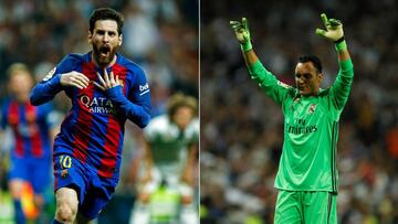 El Clásico de los americanos: colosal Messi, soberbio Keylor