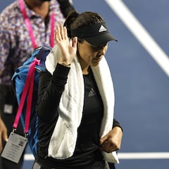 Garbiñe Muguruza dice adiós a un año para olvidar