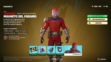 fortnite capitulo 5 temporada 3 magneto