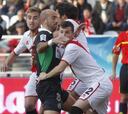 Remontada del Rayo ante un Racing que jugó con diez