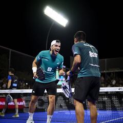 Galán y Chingotto no fallan ante sus excompañeros