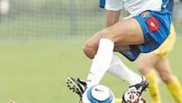 <b>ENTREGADOS. </b>Los jugadores del Zaragoza se tomaron muy en serio el partido ante el Wöhlen.