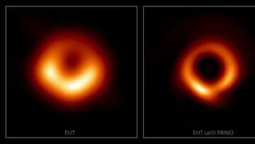 Una IA ha mejorado la primera imagen de un agujero negro