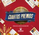 Cuánto toca en los cuartos premios del Sorteo de la Lotería de Navidad 2021