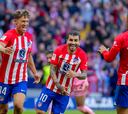 Correa, Samuel Lino y Marcos Llorente, goles sin premio