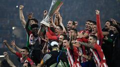 Marsella-Atlético: los goles, la celebración...todo en imágenes