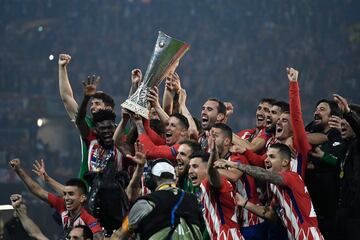 Marsella-Atlético: los goles, la celebración...todo en imágenes