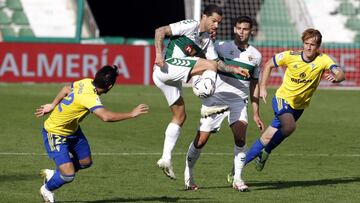 28/11/20  PARTIDO PRIMERA DIVISION 
 ELCHE  -  CADIZ
 TETE MORENTE 