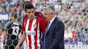 Gaitán se retiró ayer lesionado