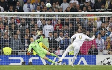 Esta temporada no acabó del todo alegre. Ramos mandó alto su tiro de la tanda de penaltis en semifinales de Champions League contra el Bayern. El conjunto bávaro accedería así a la final que se disputaría aquella temporada en su feudo, el Allianz Arena.