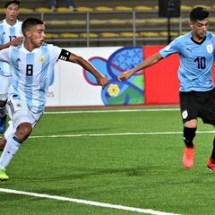 Colombia recibe a una Argentina goleada