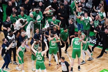 Sonó la bocina, los Celtics son los campeones de la NBA 2024.