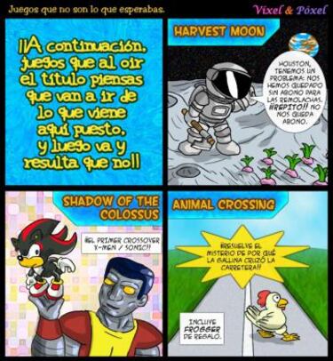 Juegos que no son lo que esperabas