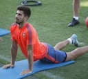 Vuelta al trabajo en Valencia con André Gomes en el grupo