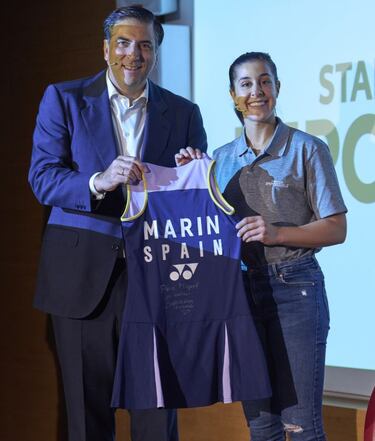 "El boom del b¨¢dminton me sorprende hasta a m¨ª"