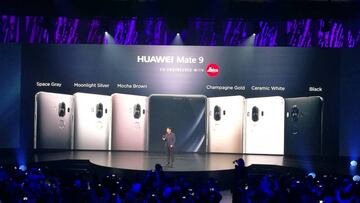 As赤 es el Huawei Mate 9, precio y detalles del nuevo m車vil chino de gama alta