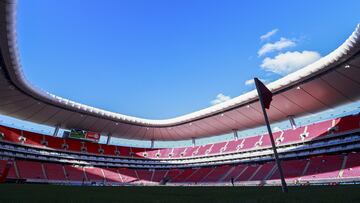 General View Stadium during the 1st round match between Guadalajara and Santos as part of the Liga BBVA MX, Torneo Apertura 2024 at Akron Stadium on January 11, 2024 in Guadalajara, Jalisco Mexico.