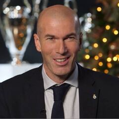 El mensaje navideño de Zidane para todos los madridistas