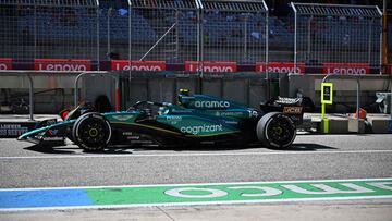 Fernando Alonso (Aston Martin AMR23). Austin, Estados Unidos. F1 2023.