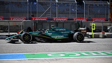 Fernando Alonso (Aston Martin AMR23). Austin, Estados Unidos. F1 2023.