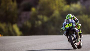 Rossi en Jerez.