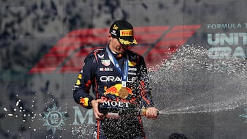 Max Verstappen (Red Bull). Austin, Estados Unidos. F1 2025.