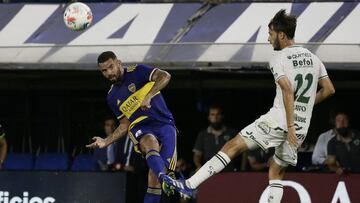 Cardona pone asistencia en empate de Boca Juniors