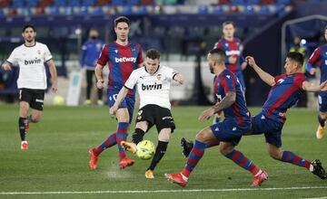 Kevin Gameiro, ?scar Duarte y Rub¨¦n Vezo.