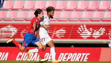 Konrad de la Fuente en el amistoso contra el Numancia