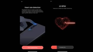 De esta pecurliar forma la app de salud de Xiaomi comprobará tu frecuencia cardíaca