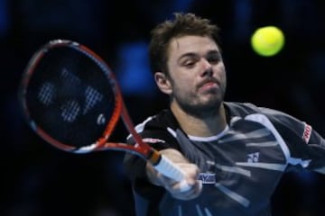 Stanislas Wawrinka venció a Marin Cilic en parciales de 6-3, 4-6, 6-3. El encuentro cerró el Grupo A del Masters de Londres. 