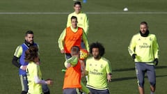 Marcelo a derby doubt after pulling up in training